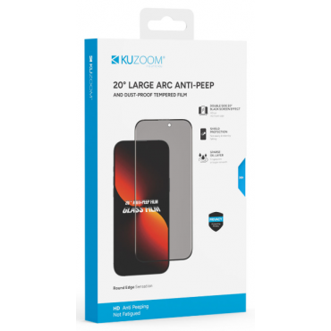 Kuzoom Tempered Glass – 20° Privacy